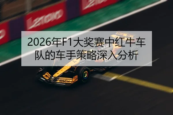 2026年F1大奖赛中红牛车队的车手策略深入分析